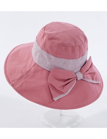 Fashion Rose Pink Fisherman Hat