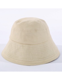 Fashion Beige Car Stitching Fisherman Hat