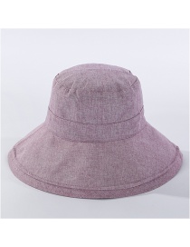 Fashion Purple Foldable Sun Hat