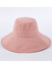 Fashion Pink Light Board Big Eaves Sunscreen Fisherman Hat