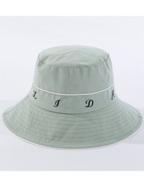 Fashion Green Lettering Fisherman Hat