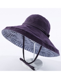 Fashion Purple Fisherman's Hat
