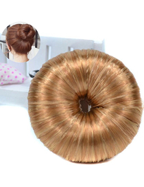 Fashion Golden Ball Head Wig