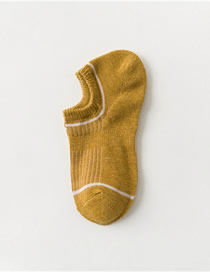 Fashion Ginger Large Heel Waist Cotton Invisible Socks