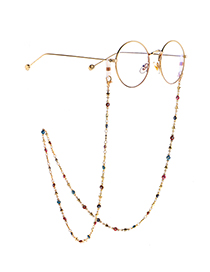 Fashion Color Eye Handmade Chain With Metal Glasses Chain