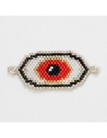 Fashion Red Bead Braided Eye Accessories
