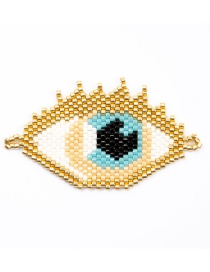 Fashion Golden Bead Braided Eye Accessories