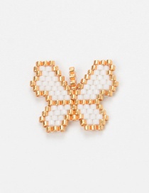 Fashion White Insect Series Mizhu Woven Beaded Accessories