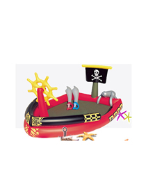 Fashion Pirate Ship Fountain Inflatable Marine Ball Thickened Baby Swimming Pool