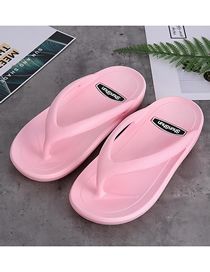 Fashion Pink Shake Bottom Non-slip Couple Flip-flops