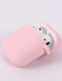 Fashion Pink Suitable For Apple Silicone Bluetooth Wireless Headphone Case 12th Generation Pro3