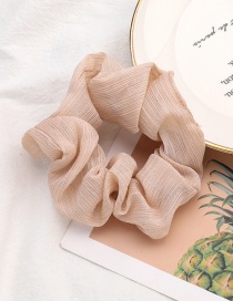 Fashion Beige Pure Color Decorated Hair Rope