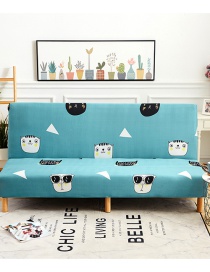Fashion Cat And Dog Bodyguard All-inclusive Stretch-knit Printed Sofa Cover