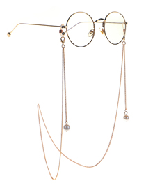 Fashion Golden Chain Hanging Neck Pearl Anti-lost Eye Chain