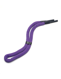 Fashion Purple Lanyard Tube Chain Knitted Floating Anti-skid Glasses Rope