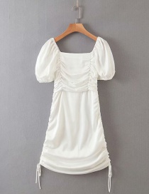 Fashion White Slim-fit Slim Dress