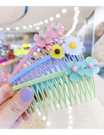 Fashion Three-piece Cute Little Flower Set 95% Of People Bought This Fruit Resin Animal Flower Non-slip Insert Comb Children Hairpin