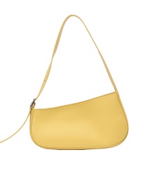 Fashion Yellow One-shoulder Portable Underarm Bag