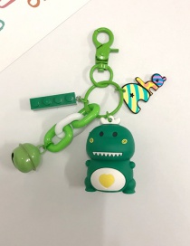 Fashion Green Small Dinosaur Doll Keychain Pendant
