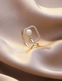 Fashion Section 10 Micro-set Zircon Stack Ring