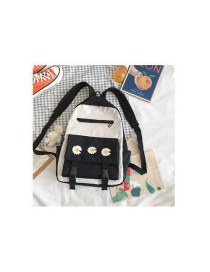 Fashion Black Send Cubs And Daisies Daisy Backpack