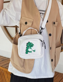 Fashion Horizontal Dinosaur Bear Dinosaur Canvas Shoulder Bag
