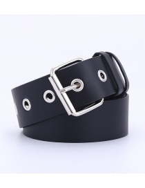 Fashion Black (without Chain) Chain Eye Belt