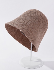 Fashion Khaki Straight Tube Light Board Breathable Folding Fisherman Hat