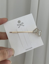 Fashion Butterfly Handmade Pearl Crystal Flower Hair Clip