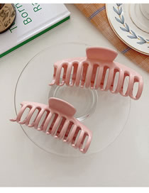 Fashion Grab Clip Large-pink Candy-colored Large Plate Hairpin (single Price)