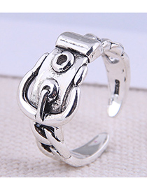 Fashion Silver Color Belt Buckle Open Ring