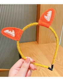 Fashion Fox Ears Three-dimensional Wool Knitted Bunny Ears Childrens Headband
