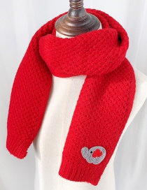 Fashion Baby Elephant [red] Animal Wool Knitted Children S Scarf