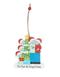Fashion Type B Survivor Pendant Christmas Greetings For A Family Wooden Pendant