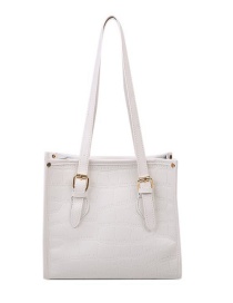 Fashion White Large Capacity Stone Pattern One-shoulder Messenger Bag