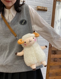 Fashion Lamb Small Sheep Plush One Shoulder Messenger Bag