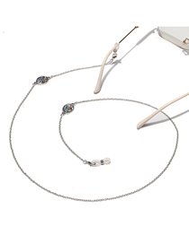 Fashion Silver Dashu Handmade Non-slip Glasses Chain