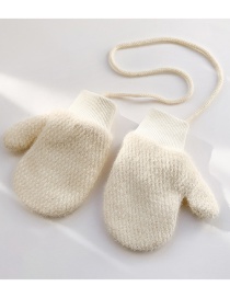 Fashion Plaid White Recommended 2-10 Years Old Small Size Recommended 1-4 Years Old Plush Checkered Plush Baby Gloves