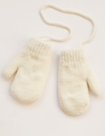 Fashion Small Size [white] Recommended 2-10 Years Old Small Size Recommended 1-4 Years Old Plush Checkered Plush Baby Gloves