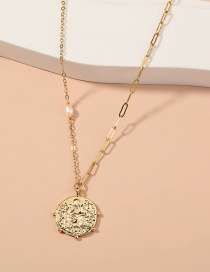 Fashion Metal Coins Metal Coin Necklace
