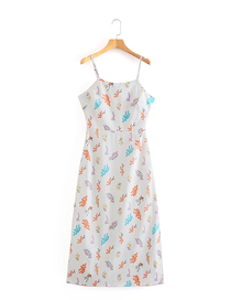 Fashion Floral Printed Slip Dress