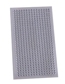 Fashion 3mm White Diamonds 450 3MM single particle acrylic eyebrow drill sticker