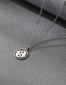 Fashion Silver Stainless Steel Gossip Necklace