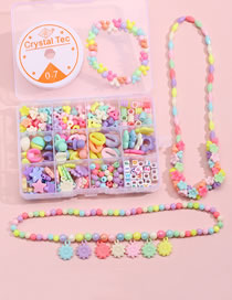 Fashion E5-2-4-2 12 Grid Beaded Diy Bracelet Wearing Beads And Loose Beads Set