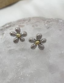 Fashion Earrings Alloy Flower Stud Earrings