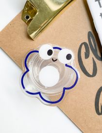 Fashion Big Eye Star Acrylic Transparent Bear Cell Phone Airbag Holder