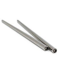 Fashion 10.00mm Stainless Steel Puncture Groove Conical Expansion Stretch Nose Pin