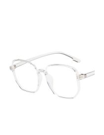 Fashion Transparent White (uncoated) Pc Square Large Frame Flat Mirror