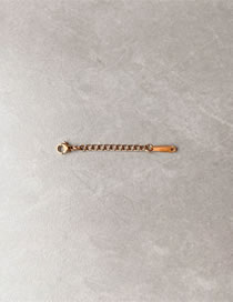 Fashion 3cm-rose Gold Color Stainless Steel Geometric Tail Chain Extension Chain
