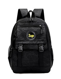 Fashion Sup Yellow Nylon Business Large Capacity Backpack